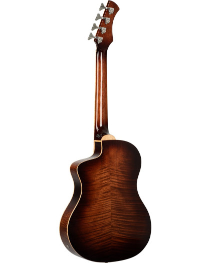 Ortega 1B-KT-WALKER3 Ken Taylor Signature Series Acoustic Bass 4-String - Natural + Gig Bag