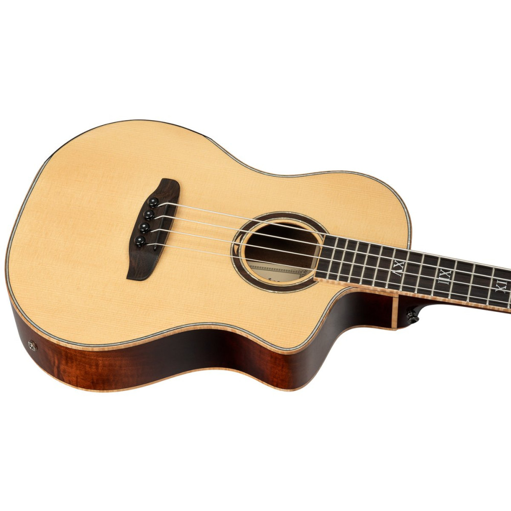 Ortega 1B-KT-WALKER3 Ken Taylor Signature Series Acoustic Bass 4-String - Natural + Gig Bag