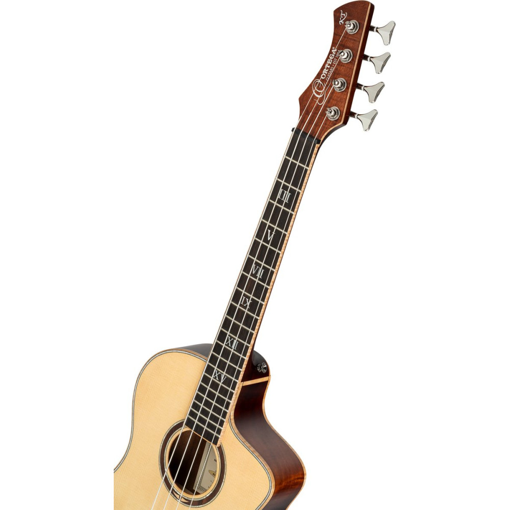 Ortega 1B-KT-WALKER3 Ken Taylor Signature Series Acoustic Bass 4-String - Natural + Gig Bag