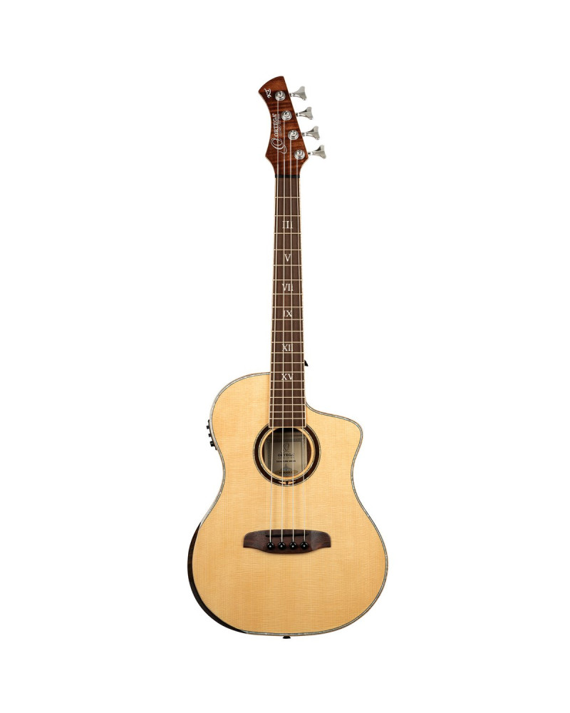 Ortega 1B-KT-WALKER3 Ken Taylor Signature Series Acoustic Bass 4-String - Natural + Gig Bag