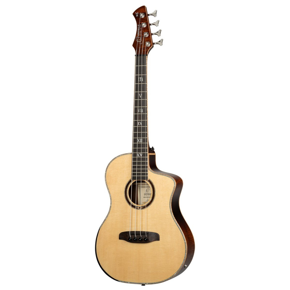 Ortega 1B-KT-WALKER3 Ken Taylor Signature Series Acoustic Bass 4-String - Natural + Gig Bag