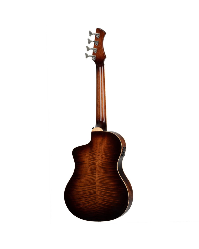 Ortega 1B-KT-WALKER3 Ken Taylor Signature Series Acoustic Bass 4-String - Natural + Gig Bag