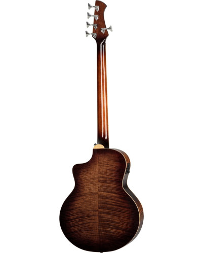 Ortega 1B-KTSM2-5 Ken Taylor Signature Series Acoustic Bass 5-String - Natural + Gig Bag