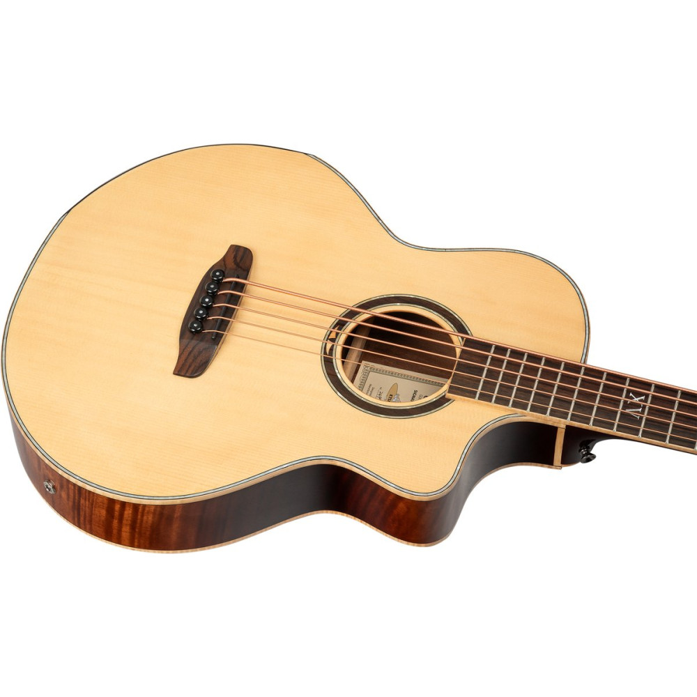 Ortega 1B-KTSM2-5 Ken Taylor Signature Series Acoustic Bass 5-String - Natural + Gig Bag