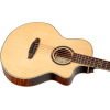 Ortega 1B-KTSM2-5 Ken Taylor Signature Series Acoustic Bass 5-String - Natural + Gig Bag