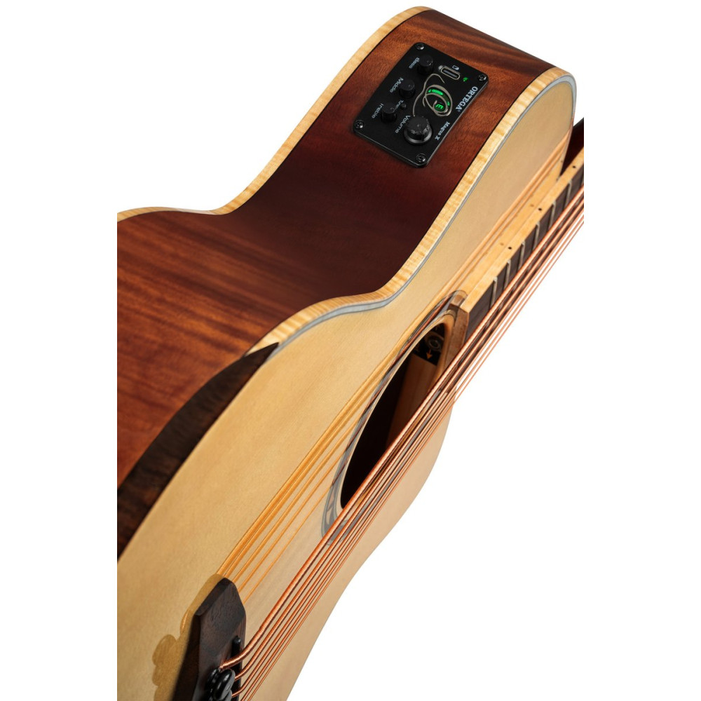 Ortega 1B-KTSM2-5 Ken Taylor Signature Series Acoustic Bass 5-String - Natural + Gig Bag