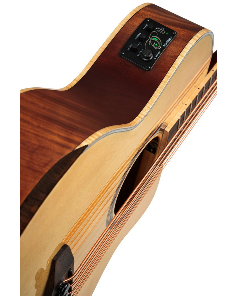 Ortega 1B-KTSM2-5 Ken Taylor Signature Series Acoustic Bass 5-String - Natural + Gig Bag