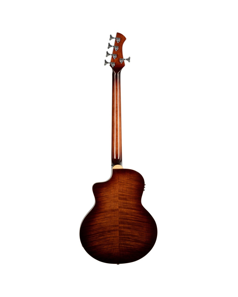 Ortega 1B-KTSM2-5 Ken Taylor Signature Series Acoustic Bass 5-String - Natural + Gig Bag