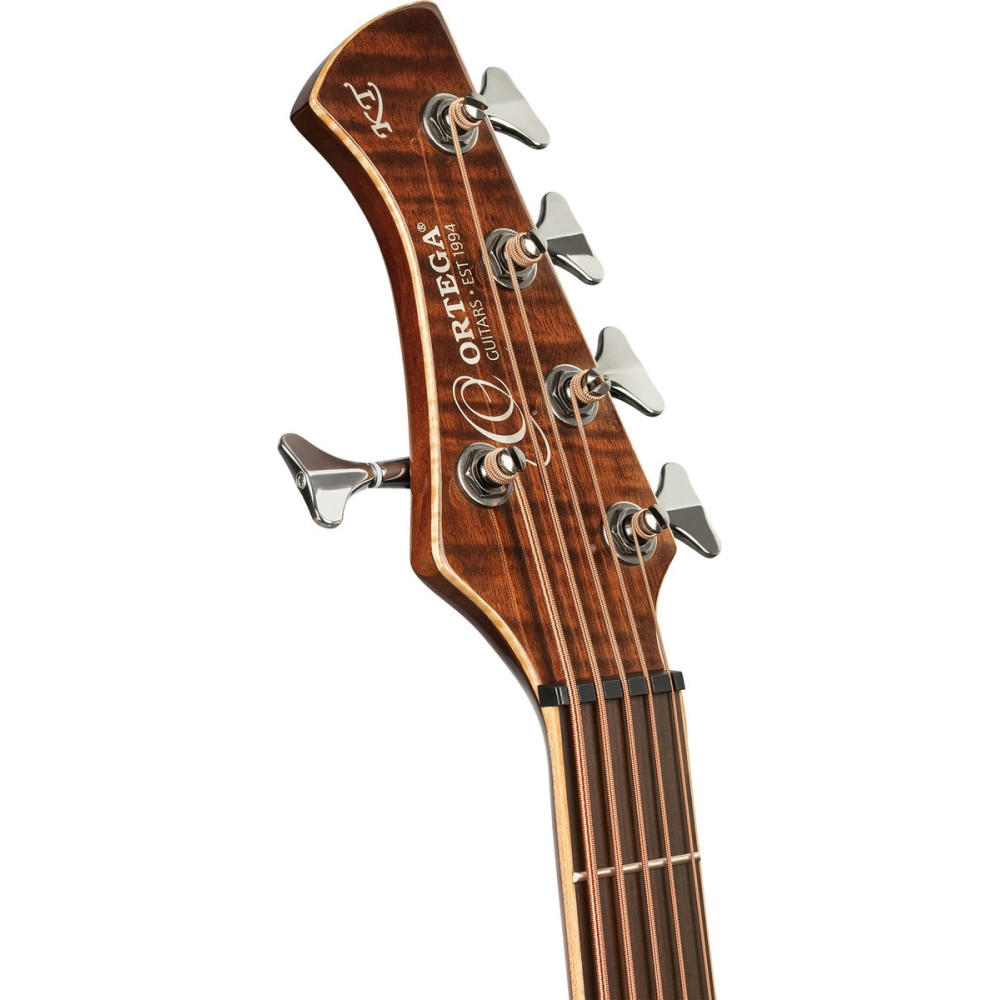 Ortega 1B-KTSM2-5 Ken Taylor Signature Series Acoustic Bass 5-String - Natural + Gig Bag