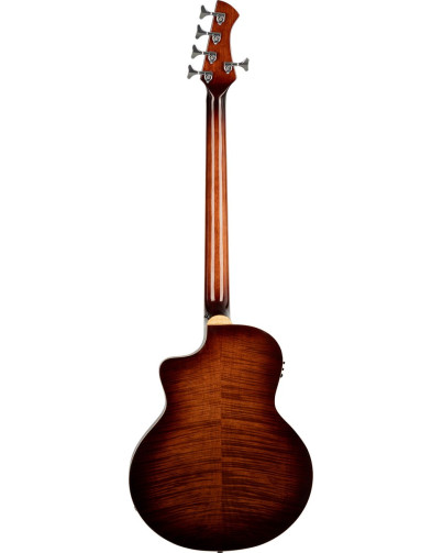 Ortega 1B-KTSM2-5 Ken Taylor Signature Series Acoustic Bass 5-String - Natural + Gig Bag