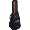 Ortega 1B-LIZZY-PRO Lizard Series Short Scale Fretless Uke Bass 4 String - Solid Mahogany Natural + Bag