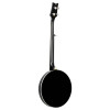 Ortega 1B-OBJ650-SBK Raven Series Banjo 5 String - Mahogany Black + Bag