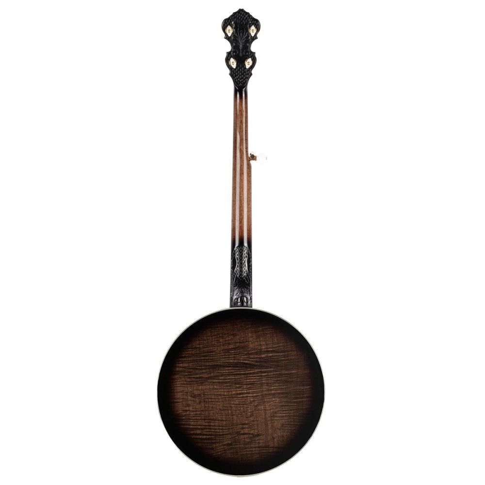 Ortega 1B-OBJ850-MA Falcon Series Banjo 5 String - Flamed Maple Natural + Bag