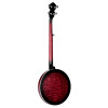 Ortega 1B-OBJE400TFR Falcon Series Banjo 5 String - Maple Fire Red + Bag