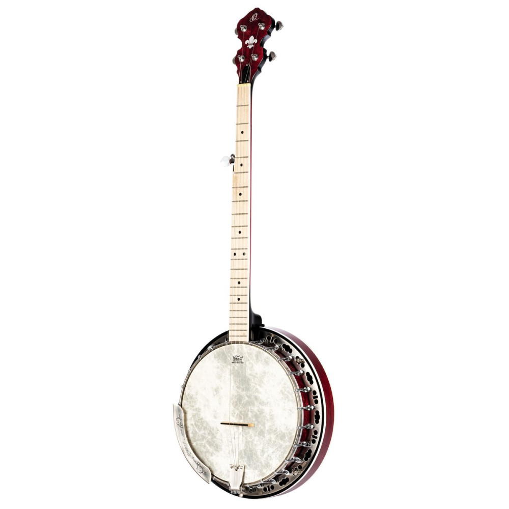 Ortega 1B-OBJE400TGR Falcon Series Banjo 5 String - Maple Green + Bag