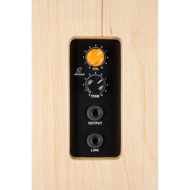 Ortega 1B-OCJPF-2-L Performer Series Cajon Lefty - Cedar / Baltic Birch Natural