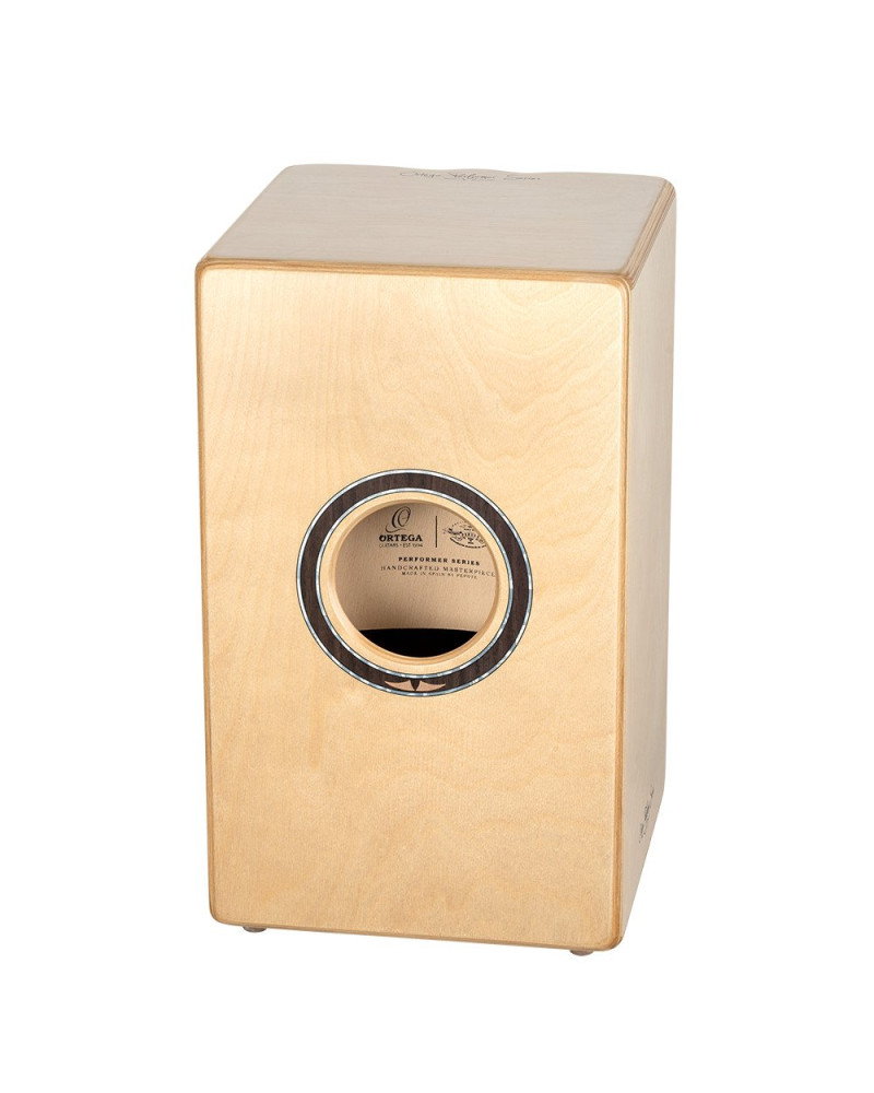 Ortega 1B-OCJPF-2-L Performer Series Cajon Lefty - Cedar / Baltic Birch Natural