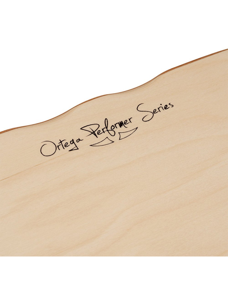 Ortega 1B-OCJPF-2-L Performer Series Cajon Lefty - Cedar / Baltic Birch Natural