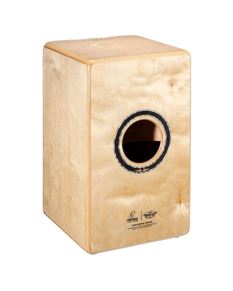 Ortega 1B-OCJPF-3 Performer Series Cajon - Walnut / Baltic Birch Natural