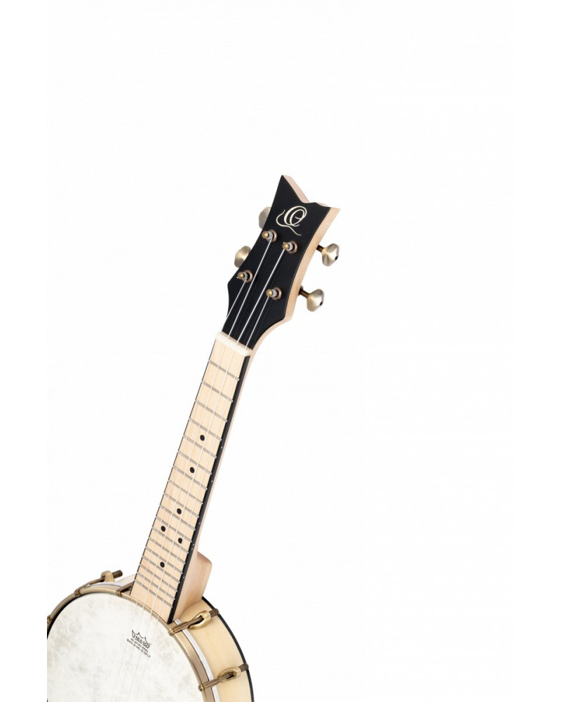 Ortega 1B-OUBJE90MAL Banjolele Series Banjolele 4 String Lefty - + Gigbag