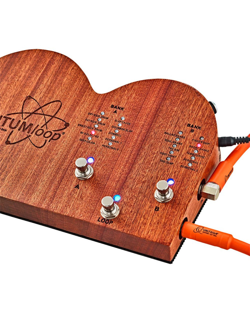 Ortega 1B-QUANTUMLOO Stomp Box Effect Series Stomp Box & Looper