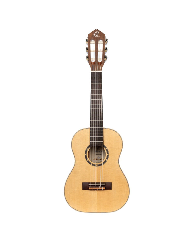 Ortega 1B-R121-1/4-L Family Series 1/4 Classical Guitar 6 String Lefty - Mahogany Natural + Gigbag