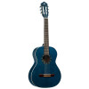 Ortega 1B-R121-3/4OC Family Series 3/4 Classical Guitar 6 String - Ocean Blue + Gigbag