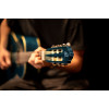 Ortega 1B-R121-3/4OC Family Series 3/4 Classical Guitar 6 String - Ocean Blue + Gigbag