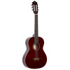 Ortega 1B-R121-3/4WR Family Series 3/4 Classical Guitar 6 String - Wine Red + Gigbag