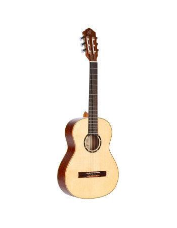 Ortega 1B-R121G-3/4 Family Series 3/4 Classical Guitar 6 String - Mahogany Gloss Natural + Gigbag