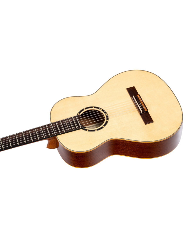 Ortega 1B-R121G-3/4 Family Series 3/4 Classical Guitar 6 String - Mahogany Gloss Natural + Gigbag