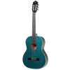 Ortega 1B-R121SNOC Family Series 4/4 Classical Slim Neck Guitar 6 String - Ocean Blue + Gigbag
