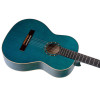 Ortega 1B-R121SNOC Family Series 4/4 Classical Slim Neck Guitar 6 String - Ocean Blue + Gigbag