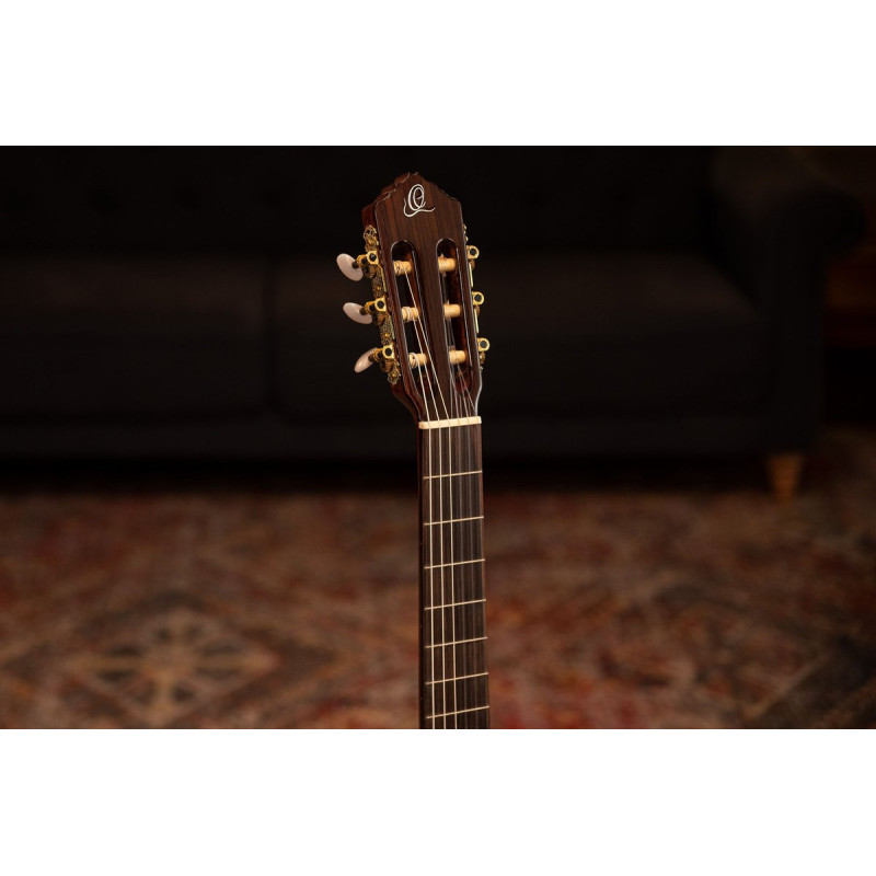 Ortega 1B-R159 Performer Series 4/4 Classical Guitar 6-String - Natural + Gig Bag