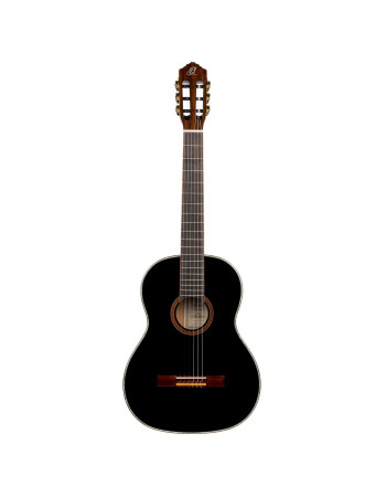 Ortega 1B-R221BK-L Family Series 4/4 Classical Guitar 6 String Lefty - black