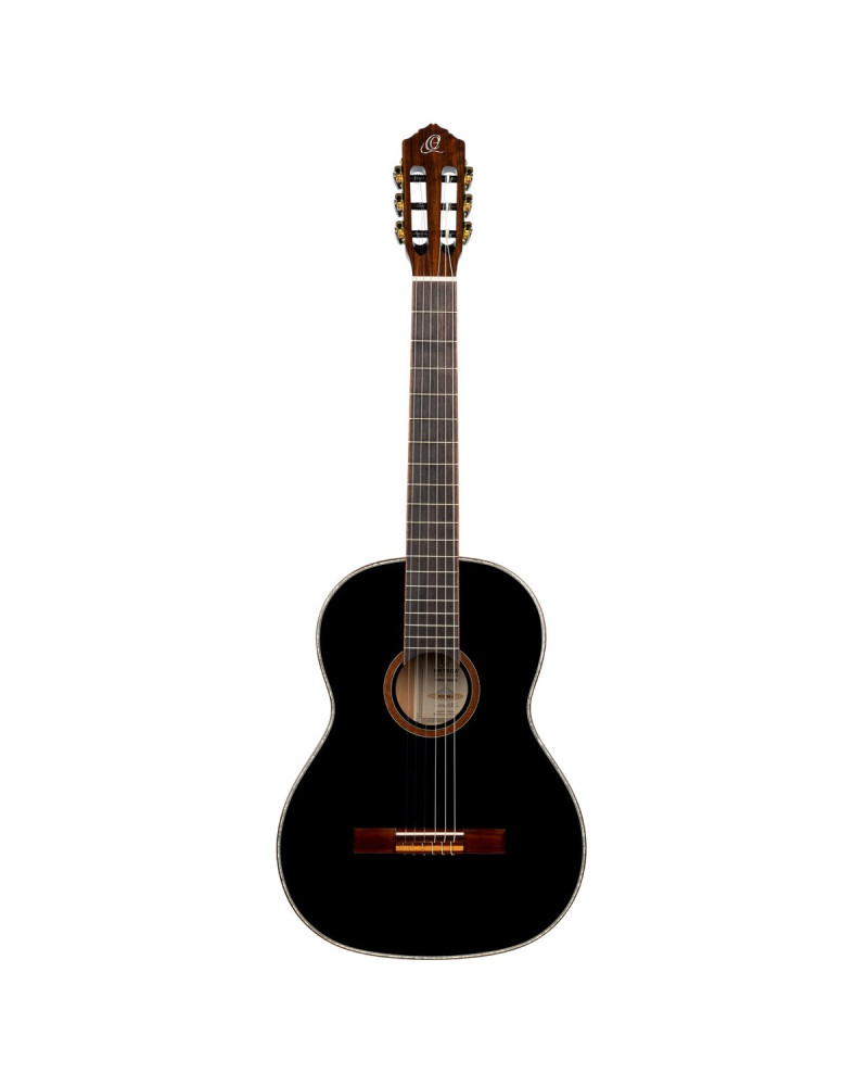 Ortega 1B-R221BK-L Family Series 4/4 Classical Guitar 6 String Lefty - black