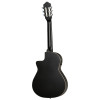 Ortega 1B-RCE125SBK3 Family Series 3/4 Nylon String Guitar 6-String - Satin Black + Gig Bag