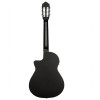 Ortega 1B-RCE125SBK3 Family Series 3/4 Nylon String Guitar 6-String - Satin Black + Gig Bag