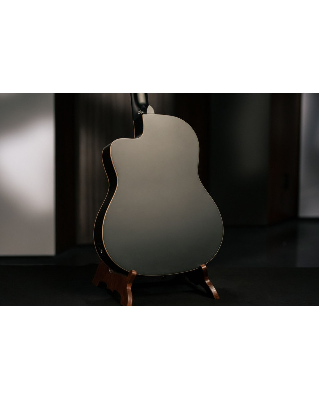 Ortega 1B-RCE125SNSB Family Series 4/4 Classical Slim Neck Guitar 6 String - Spruce / Mahogany Satin Black + Gig Bag