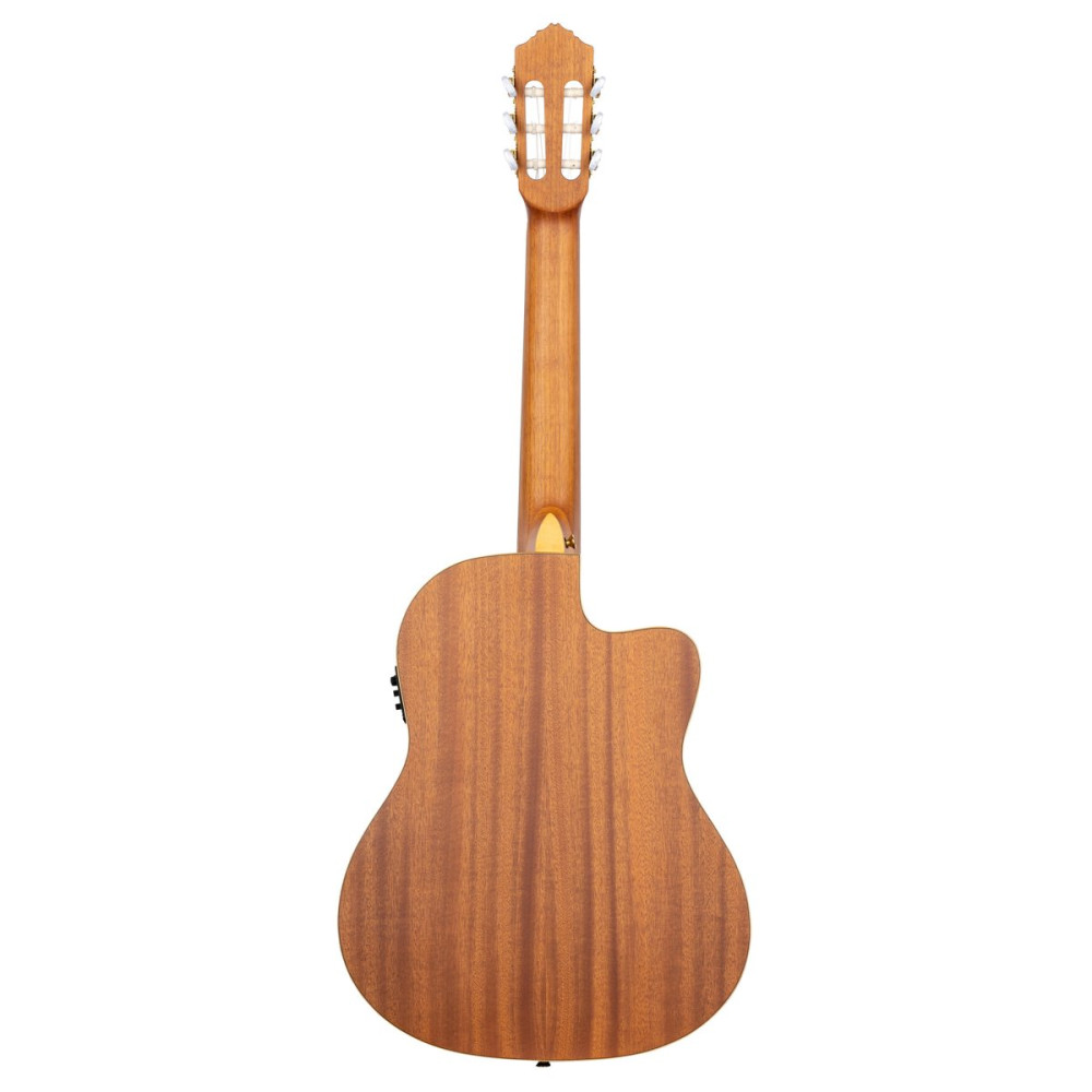 Ortega 1B-RCE131L Family Series Pro 4/4 Classical Guitar 6 String Lefty - Solid Cedar / Mahogany Natural + Gig Bag