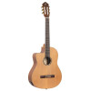 Ortega 1B-RCE131SN-L Family Series Pro 4/4 Classical Slim Neck Guitar 6 String Lefty - Solid Cedar / Mahogany Natural + 