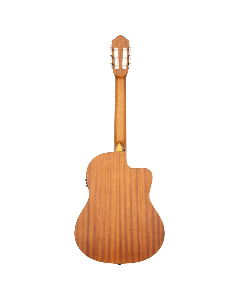 Ortega 1B-RCE131SN-L Family Series Pro 4/4 Classical Slim Neck Guitar 6 String Lefty - Solid Cedar / Mahogany Natural + 