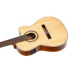 Ortega 1B-RCE138-T4 Performer Series 4/4 Thinline Classical Guitar 6-String - Natural + Gig Bag