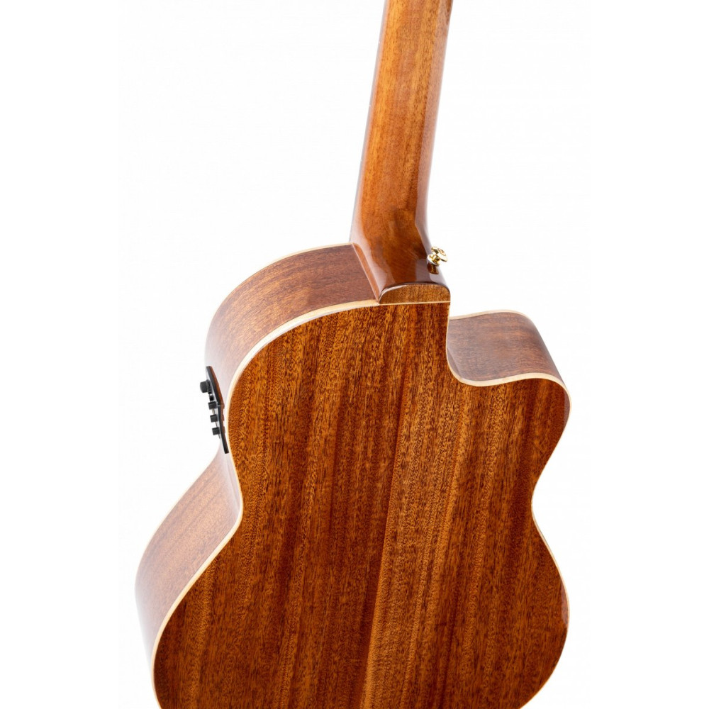Ortega 1B-RCE138SN-L Performer Series 4/4 Classical Guitar 6-String Lefty - Natural + Gig Bag
