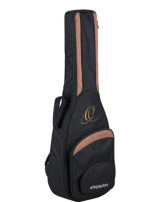 Ortega 1B-RCE138T4BL Performer Series Classical Guitar 4/4 Slim Neck Thinline Body Lefty - Black + Bag