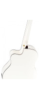 Ortega 1B-RCE145WH Family Series Pro Classical Guitar 4/4 Thinline Body Slim Neck - White + Bag