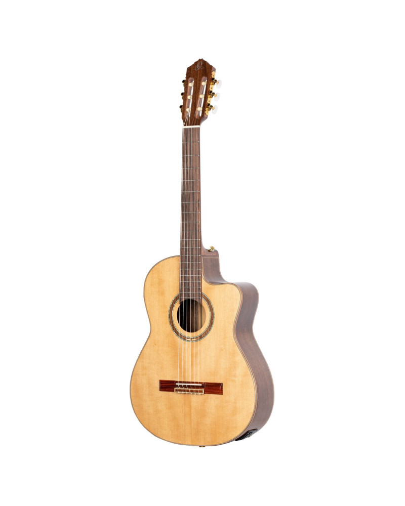 Ortega 1B-RCE158SN Performer Series 4/4 Classical Guitar 6-String - Natural + Gig Bag