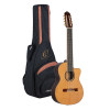 Ortega 1B-RCE159-8 Performer Series 4/4 Classical Guitar 8-String - Natural + Gig Bag