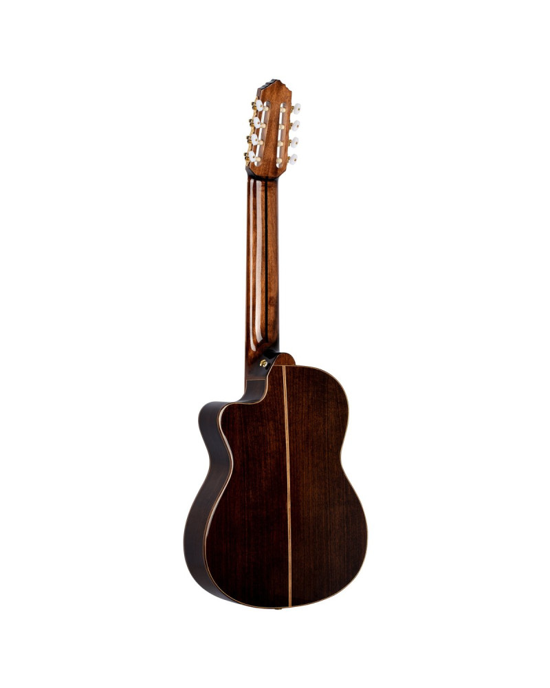 Ortega 1B-RCE159-8 Performer Series 4/4 Classical Guitar 8-String - Natural + Gig Bag