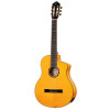 Ortega 1B-RCE170F Family Series Pro 4/4 Acoustic Guitar 6 String - Solid Spruce / Cypress Gloss Stain Yellow + Gig Bag